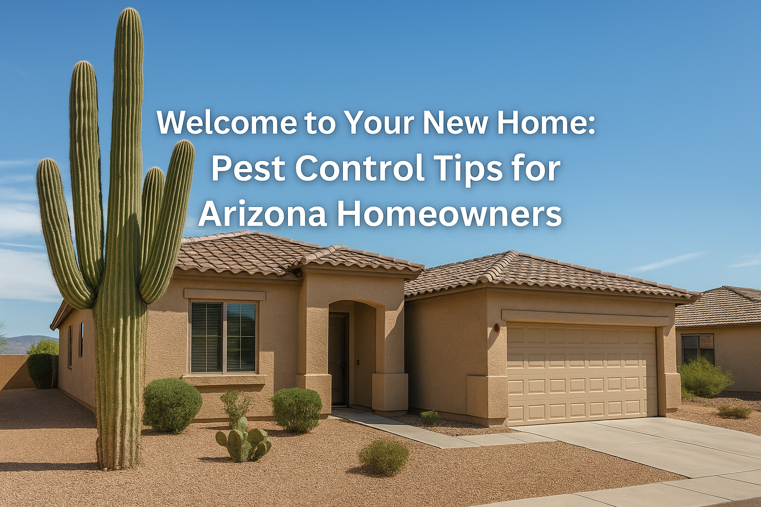 New Home Pest Control Tips | Arizona Guide for Glendale & Phoenix